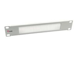 Equip Kabeldoorvoer 10" 1HE borstelplaat, grijs