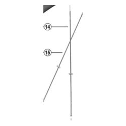 Shimano 286mm Radios para Bicicletas, Adultos Unisex, Multicolor, Talla única