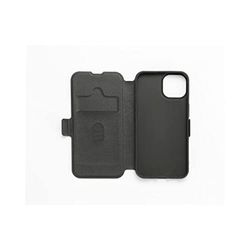 WE Apple IPHONE 14 Magneet Folio Case Zwart: Magneetsluiting - Schokbestendig - Toegang tot camera Kaarthouder - Standfunctie