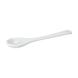 Holst Porzellan KPL 613 - Colher reta (13 cm, 6 unidades), cor branca