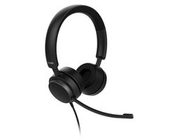SNOM A310D Wired Headphones for Call Center and Offices - Headphones with Noise Cancelling Microphone and HD Audio - Lightweight and Comfortable for Intensive Use - Compatible with Phones