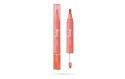 Pupa Rossetto + Gloss Labbra Vamp! Marker Duo, con Acido Ialuronico - 3 in 1 Definisce, Colora e Riempie, Contouring Labbra - Disponibile in 9 Varianti Colore (008 Orange Sorbet)