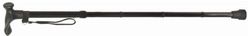 Aidapt Left Handed Fold Down Adjustable Height Lightweight Walking Stick with Anti Slip Ferrule Foot to Aid Stability and Confidence when Walking Supplied with a Hanging Carry Strap