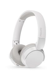 Philips TAH3209WH Casque sans Fil Supra-aural Bluetooth léger, Isolation phonique Passive, 25 Heures d’autonomie, Son Naturel, appels clairs, Basses dynamiques, Recharge en 2 Heures Via USB-C - Blanc