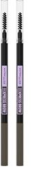 Maybelline Matita Sopracciglia Brow Ultra Slim, Per Sopracciglia Precise e definite, Medium Brown (04), (Confezione da 2)
