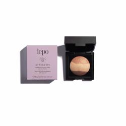 LEPO | 3D Wet&Dry, Ombretto Trio, N. 03 Terre di Siena, con Olio di Jojoba, Sfumature Incantevoli per Uno Sguardo 3D