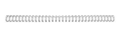 GBC WireBind Binding Wires 24-Loop 8mm A5 Silver (Pack of 100)