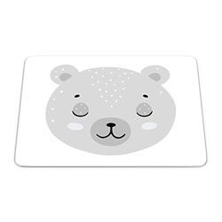 Bonamaison, Tapis de Souris Rectangle Imprimé Numériquement, Fond Antidérapant, pour Bureau et Maison, Taille: 22x18cm