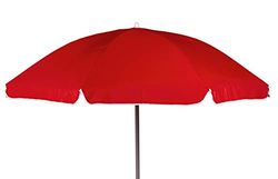 Bo-Camp 7267257 parasollformad arm-Ø 165 cm, röd, 500 x 140 x 140 cm