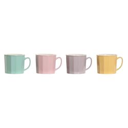 MUG PORCELANA NEW BONE 10X9,6X8,5 370ML 4 SURT.