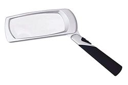 Patterson Medical Loupe rectangulaire pliante à LED