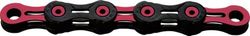 KMC DLC 11 Chain Black/Pink Mixte, Noir/Rose, 1/2” x 11/128”