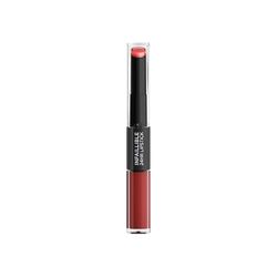 L'Oréal Paris Infaillible 24H Pomadka do ust 435 Fearless Corail, Długotrwała 2-stopniowa pomadka do ust do 24 godzin, kolor i komfort, czerwona, 5,7 ml