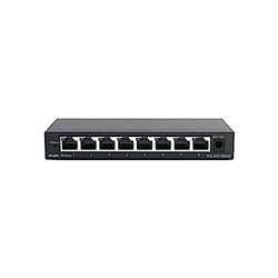 REYEE 8-Port unmanaged Switch, 8 10/100base-t Ethernet RJ45 Ports, Steel Case Marca