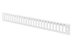 DIGITUS FO front panel, 1U, quick lock, 24x SC DX vertically, color grey (RAL 7035)
