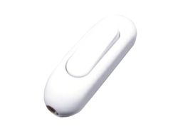 Interruttore di passaggio bianco 4 A 250 V, ideale per controllare l'illuminazione in casa e in ufficio.