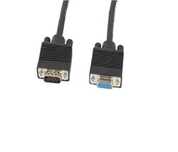 lanberg Cable VGA Macho Hembra Ferrita 3 m