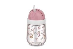 Mepal Straw Cup Mio Little Dutch, Toddler Straw Cup from 9 Months, Leak-Proof Drinking Bottle for Toddlers, Dishwasher-Safe & BPA-Free, 300 ml, Fairy Garden
