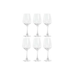 COPA SET 6 CRISTAL 6,9X6,9X21 360ML VINO BLANCO