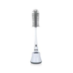 Nuby Reinigingsborstel voor babyflessen. 2-in-1 reinigingsborstel voor flessen en zuigers, met hygiënestandaard