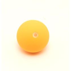 Mister Babache Balle Bubble 68 mm Peach Jaune, Palla da giocoliere Unisex-Adulto, Giallo