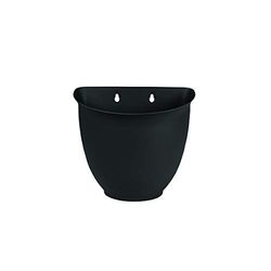The HC Companies Hanging Garden - Jardinera, Color Negro