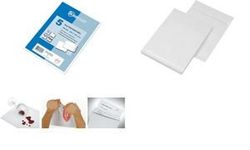SECURITEX 30001215 Soufflet à C4, 130 g/m² Patte autocollante, Lot de 100