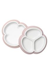 BabyBjörn Tallriksset, 2-pack, Blekrosa