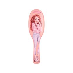 Depesche TOPModel 4899-049 Hair Brush in Classic Shape in Apricot with Modern Detangling Bristles Dimensions: Approx. 3.6 x 8.7 x 27 cm