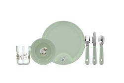 Set kinderservies Mepal Mio 6-delig - Little Farm