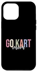 Coque pour iPhone 15 Plus Go Kart Mom Racing Femme Go Kart Racer Go Karting