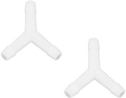 cyclingcolors 2 x aansluiting Ø 3 mm voor benzineslang in Y-vorm tractor grasmaaier auto motorfiets bromfiets