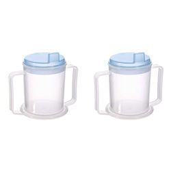 Medisure Polypropylene Adult Drinking Cup, 300 ml (Pack of 2)