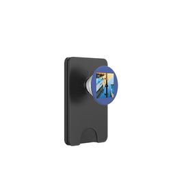 Gato volador_001 PopSockets PopWallet para MagSafe