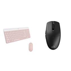Logitech MK470 Slim Combo & Corsair M55 Wireless Souris de Jeu