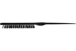 EUROSTIL Cepillo Crepar Plano Nylon Negro 1 Stk