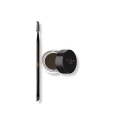 Mii Cosméticos Brow By Mii Designer Brow Duo - escova para sobrancelhas e pomada para sobrancelhas, cor escura