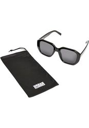 Urban Classics 113 UC-zonnebril, uniseks zonnebril, zwart/zwart, Eén maat