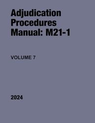 Adjudication Procedures Manual: M21-1: Volume 7