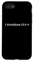 Custodia per iPhone SE (2020) / 7 / 8 Scrittura, 1 Corinzi 15:3-4