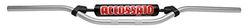 GUIDON ACCOSSÉ MADE IN ITALY D.22, DERBI > BULTAQUE LOBITO 50 cc (1998-2001), COULEUR ARGENT ET PARACOLPI ROUGE (SH2R)