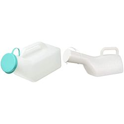 NRS Healthcare G47469 Male Urinal Bottle & M76149 Long Necked Male Urinal