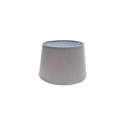Zarivy Abat-jour E27 avec design conique ouvert en gris, dimensions 20 x 15 x 12 cm, idéal pour un éclairage décoratif et fonctionnel.