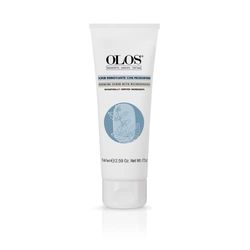 Olos Renewing Scrub with Microspheres, 2.5 oz - Exfoliating Face Scrub - Gentle Skin Smoothing Gel with Aloe - Face Exfoliator to Remove Dead Cells