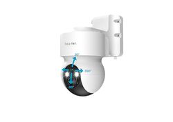 bea-fon/Smart Home/Safer 3S Pro/kamera monitorująca do użytku na zewnątrz, IP65, ochrona przed wodą i kurzem, sterowana kamera outdoorowa/biała/sieć WiFi 2,4 G/Android iOS