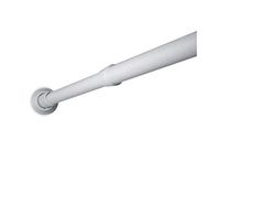 TATAY 5580201 - Barre Droite en Aluminium ABS Blanche 75-115 cm