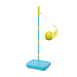 Swingball 3-in-1 set, tennis, voetbal, multiplay tailbal, alle oppervlakken jongeren, uniseks, blauw, eenheidsmaat