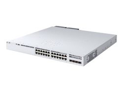 Cisco Catalyst 9300L Network Essentials Switch, C3, 24 x 10/100/1000 + 4 x EER + 10 GB (monteerbare verbinding)