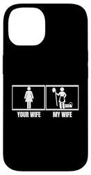 Gouvernante, votre femme, ma femme, mari, ménage amusant Coque pour iPhone 14