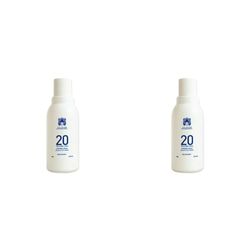 Válquer Profesional Oxidante en Crema 20 Vol (6%), Agua oxigenada para tintes, Coloración capilar permanente - 75 ml (Paquete de 2)